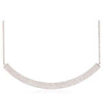 White Gold Necklace With Diamonds