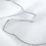 18kt white gold necklace