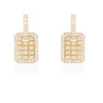 Diamond Square Earrings